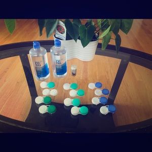 NEW - Contact Solutions and Lens Cases‼️